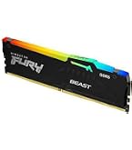 Kingston Módulo único de memória de desktop Fury Beast RGB 16GB